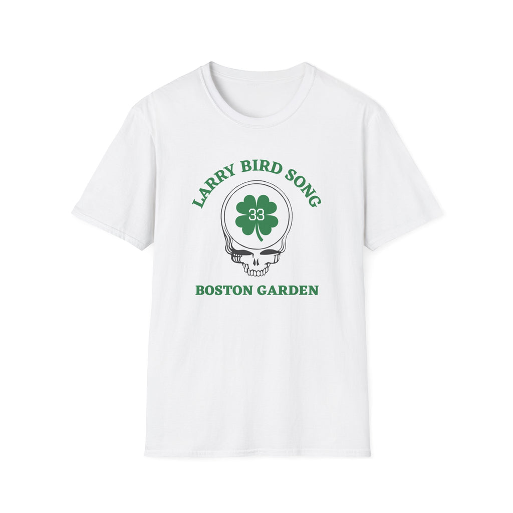 Larry Bird Song 33 — Boston Garden Deadhead Tribute Tee