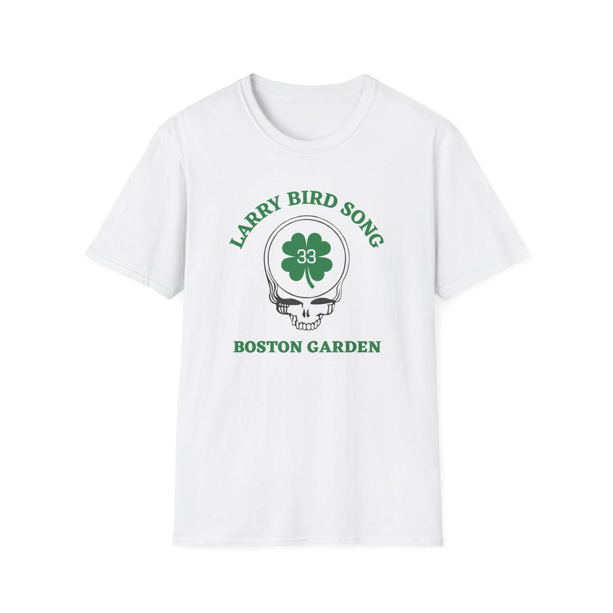 Larry Bird Song 33 — Boston Garden Deadhead Tribute Tee