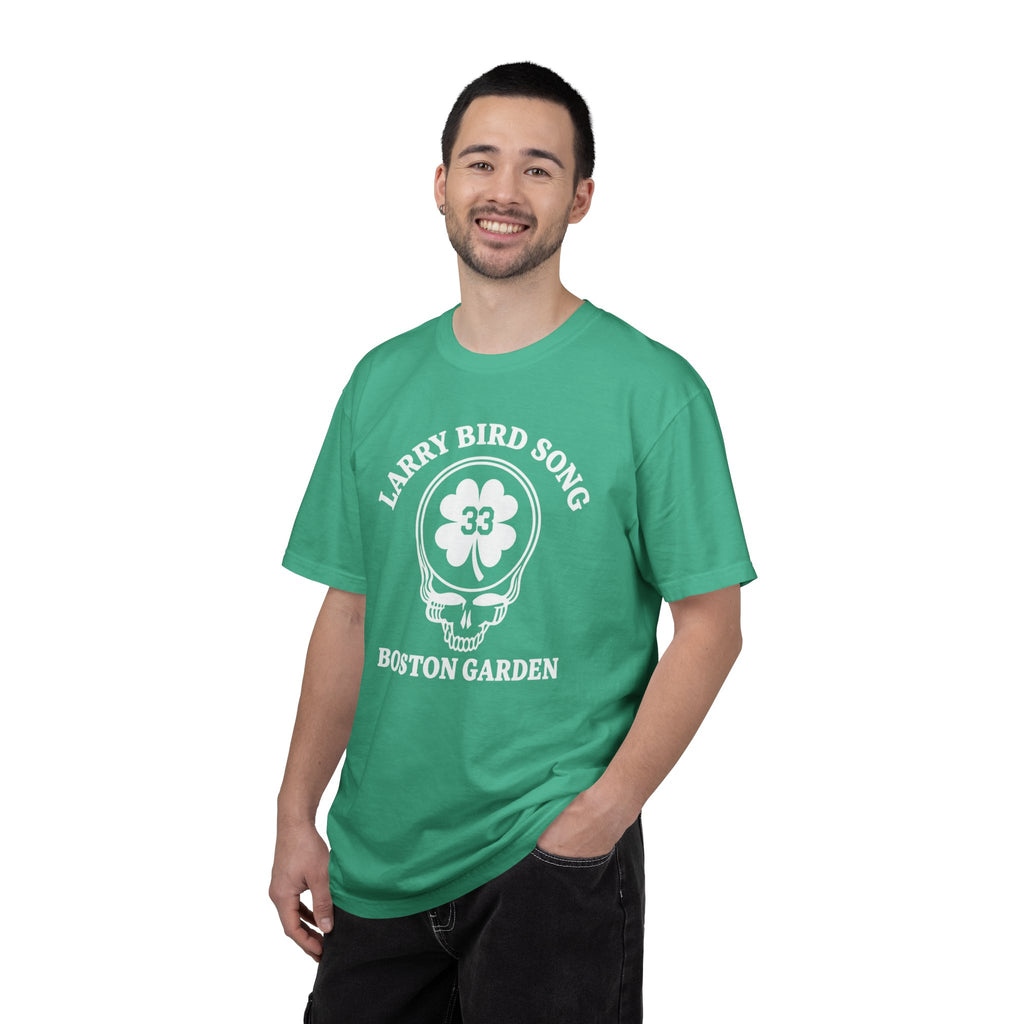 Larry Bird Song - Boston Deadhead t-shirt (Green)