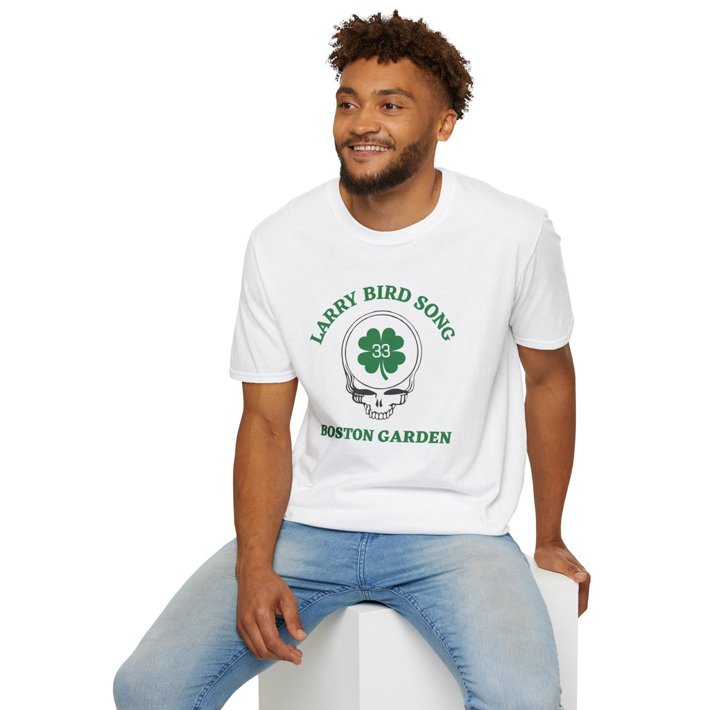 Larry Bird Song 33 — Boston Garden Deadhead Tribute Tee
