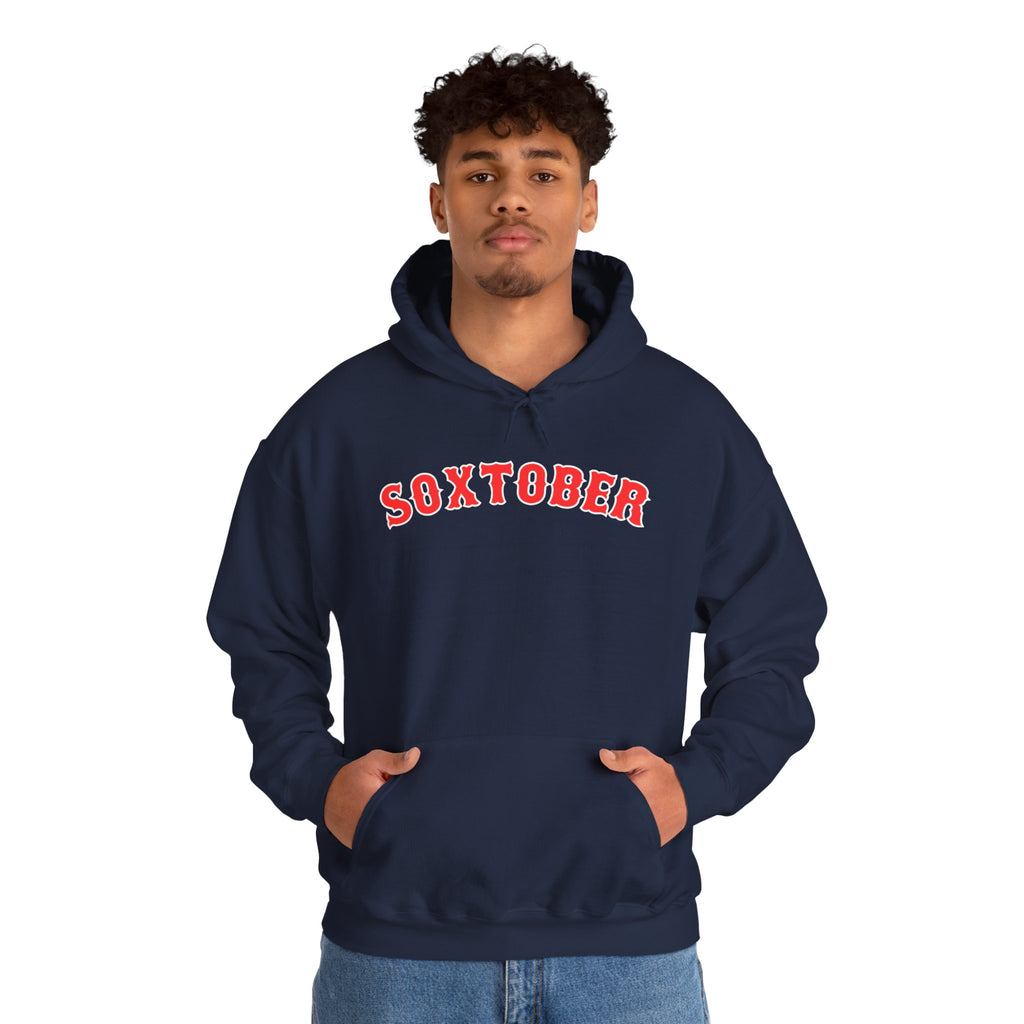 Soxtober - Navy Boston Red Sox Playoff Baseball Hoodie