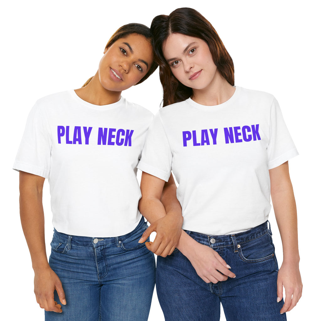 LSU Play Neck- Game Day Tee