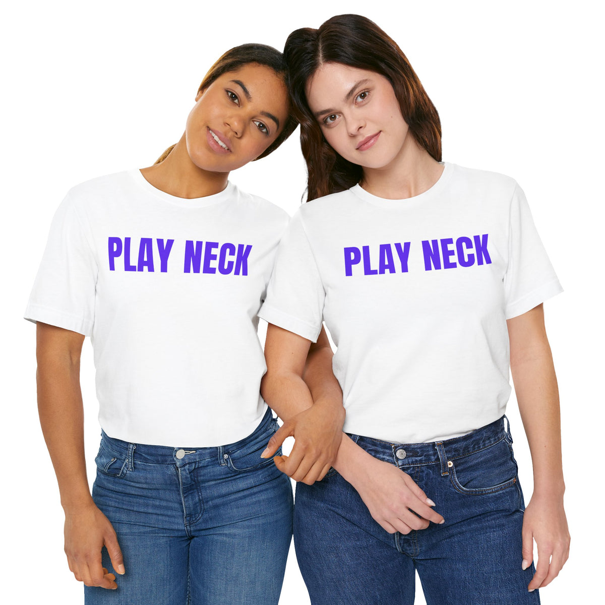 LSU Play Neck- Game Day Tee