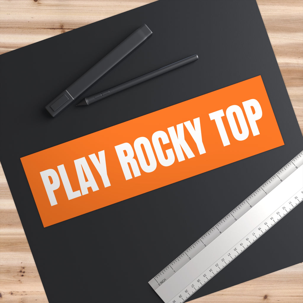 Play Rocky Top - Tennessee Vols Bumper Sticker