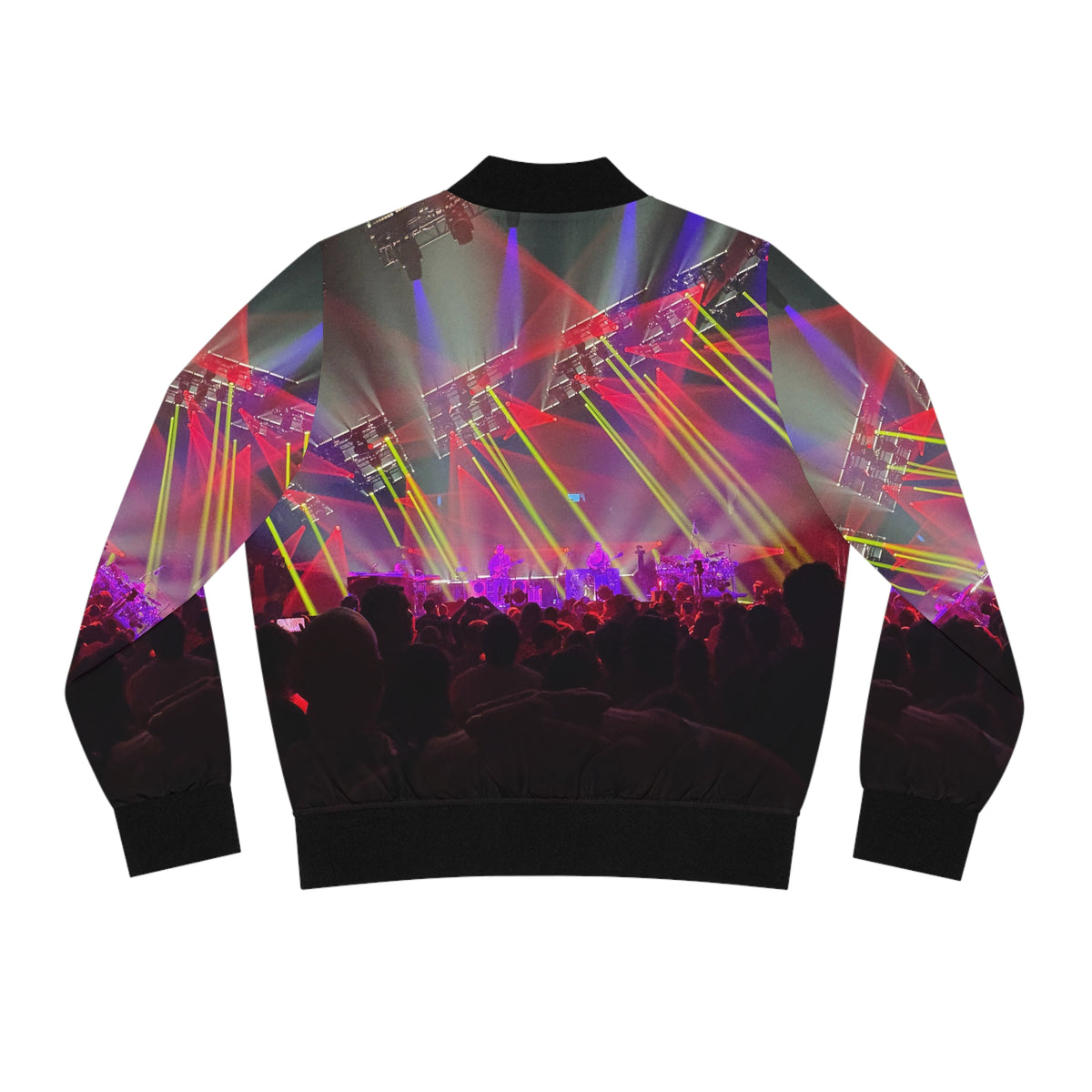 Women's Phish Lights Bomber Jacket (Red)