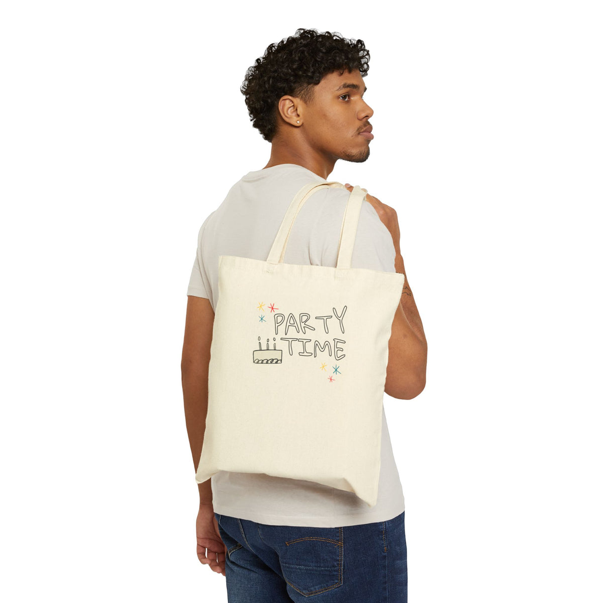 Phish Party Time Cotton Tote Bag
