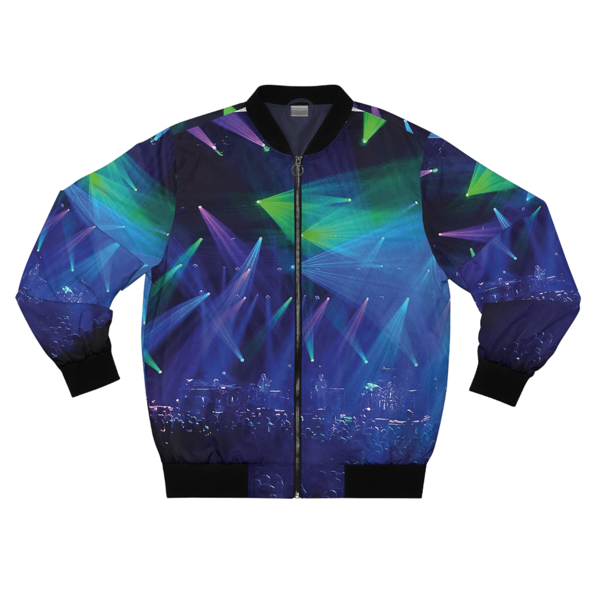 Men's Phish Lights Bomber Jacket (Blue)