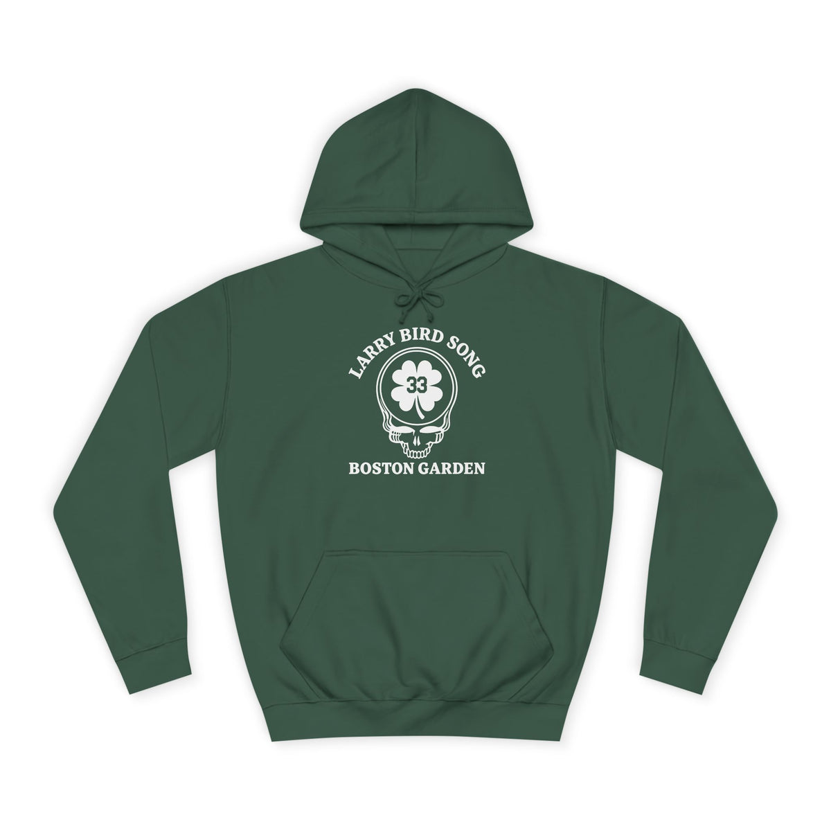 Larry Bird Song 33 Boston Garden Deadhead Basketball Hoodie