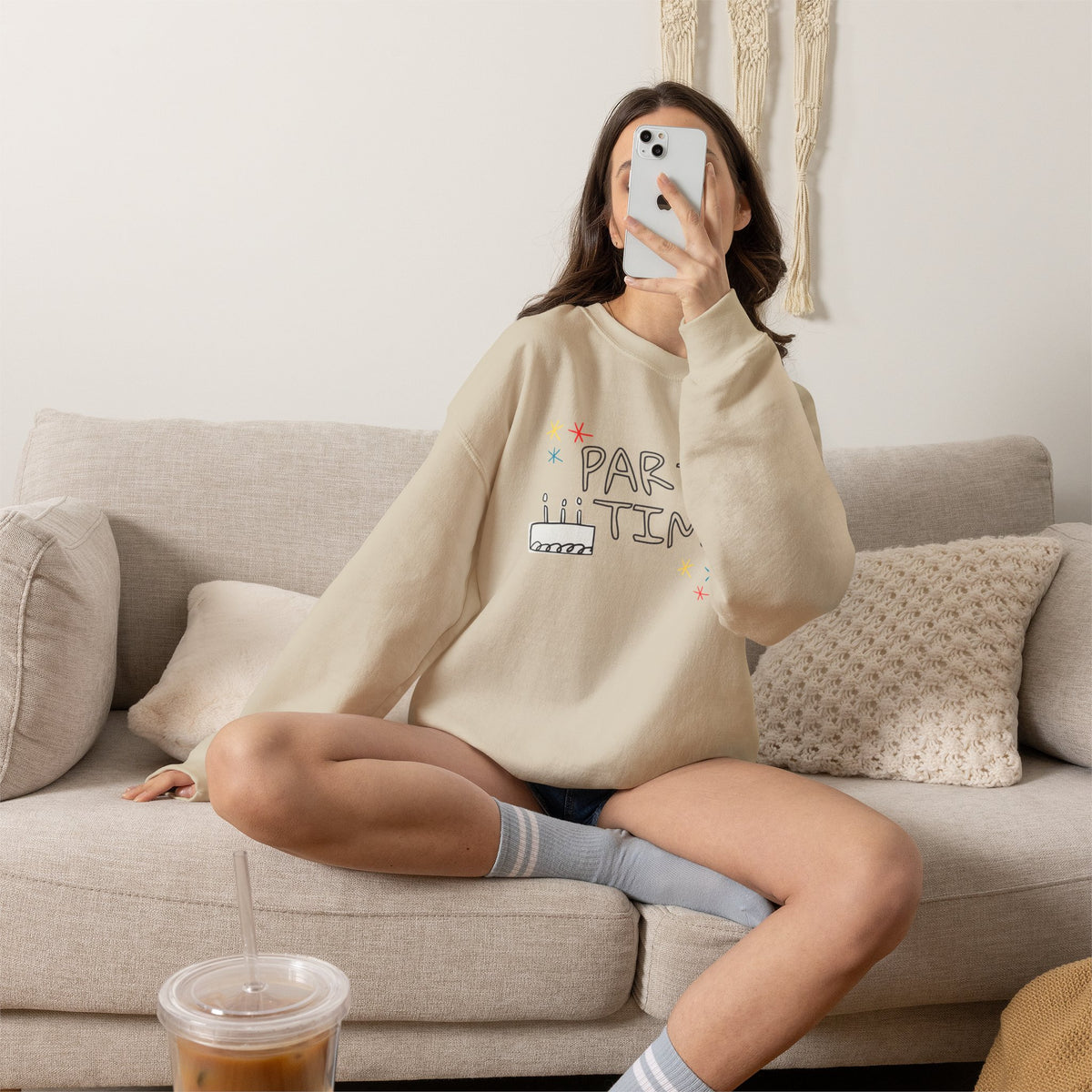 Party Time Crewneck Sweatshirt