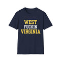 West Fuckin Virginia Shirt- WVU Football Tee