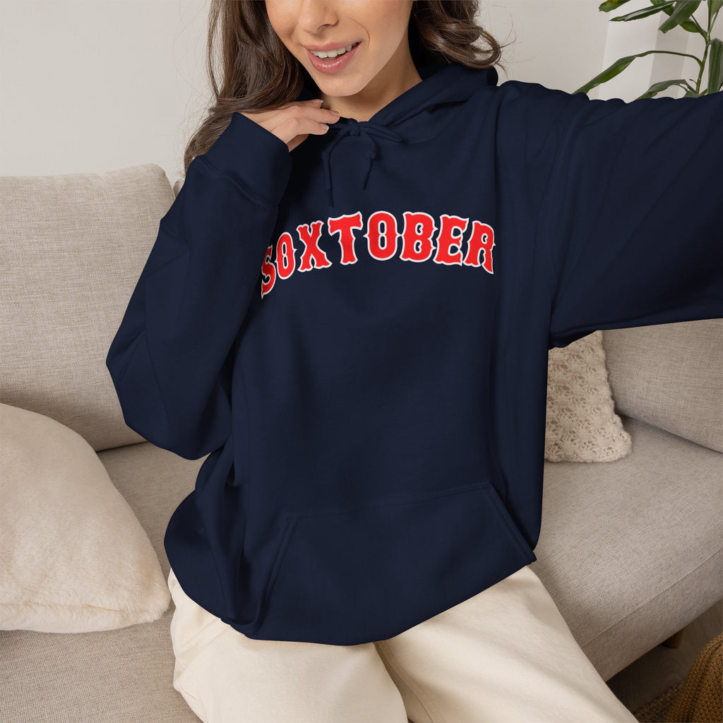Soxtober - Navy Boston Red Sox Playoff Baseball Hoodie
