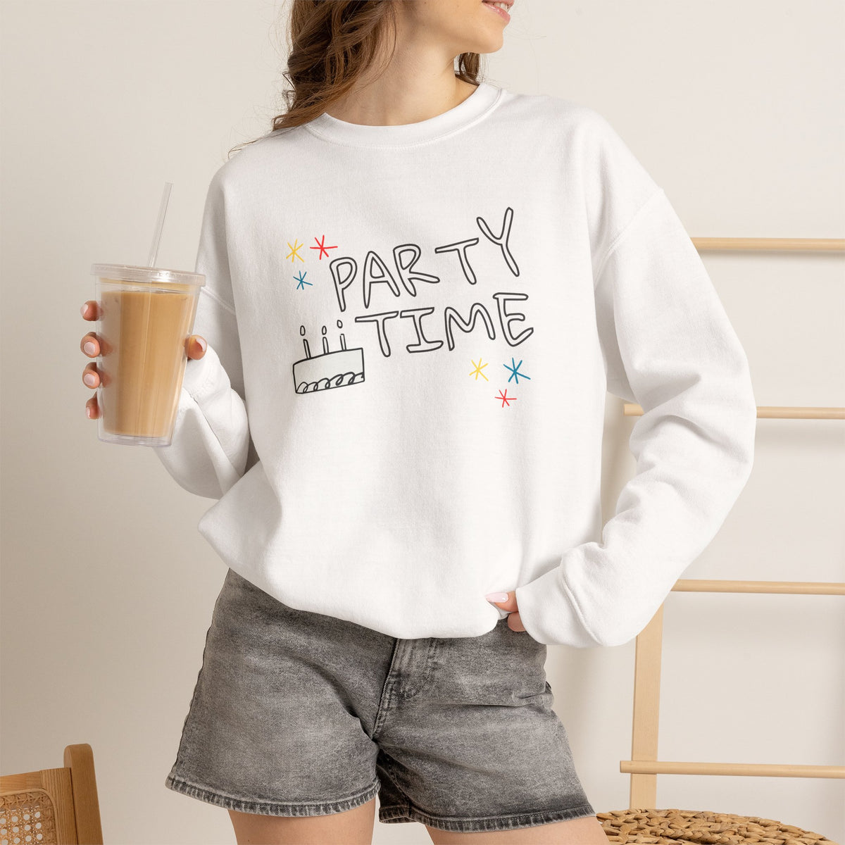 Party Time Crewneck Sweatshirt