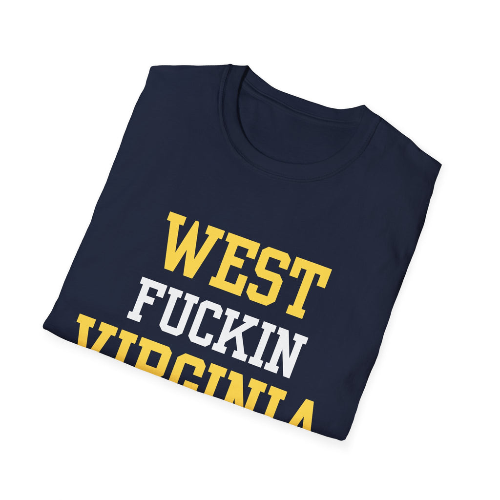 West Fuckin Virginia Shirt- WVU Football Tee