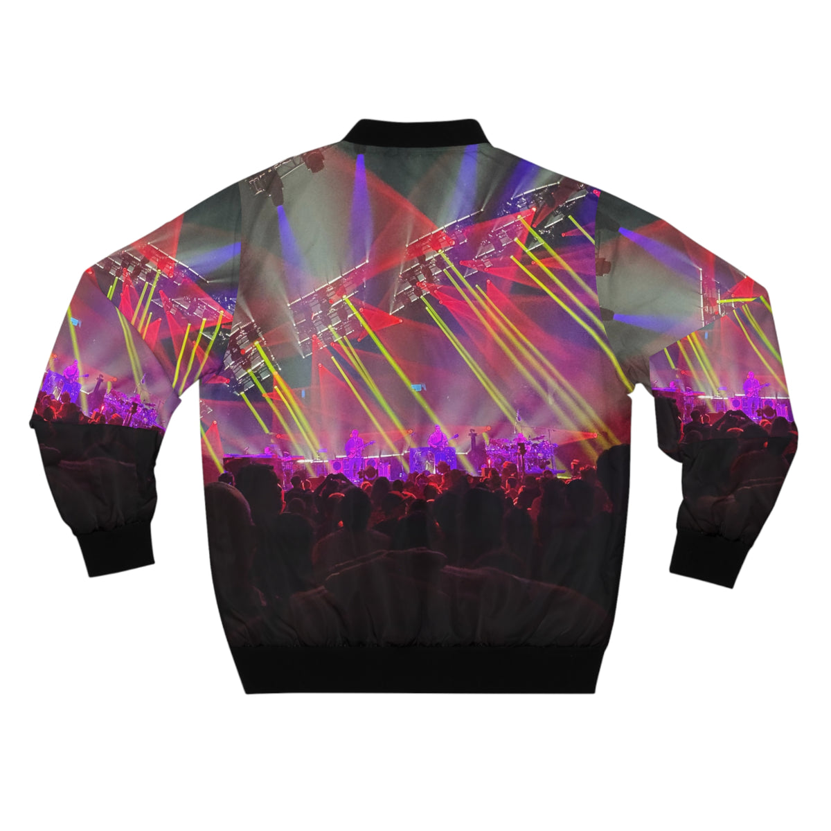 Men's Phish Lights Bomber Jacket (Red)