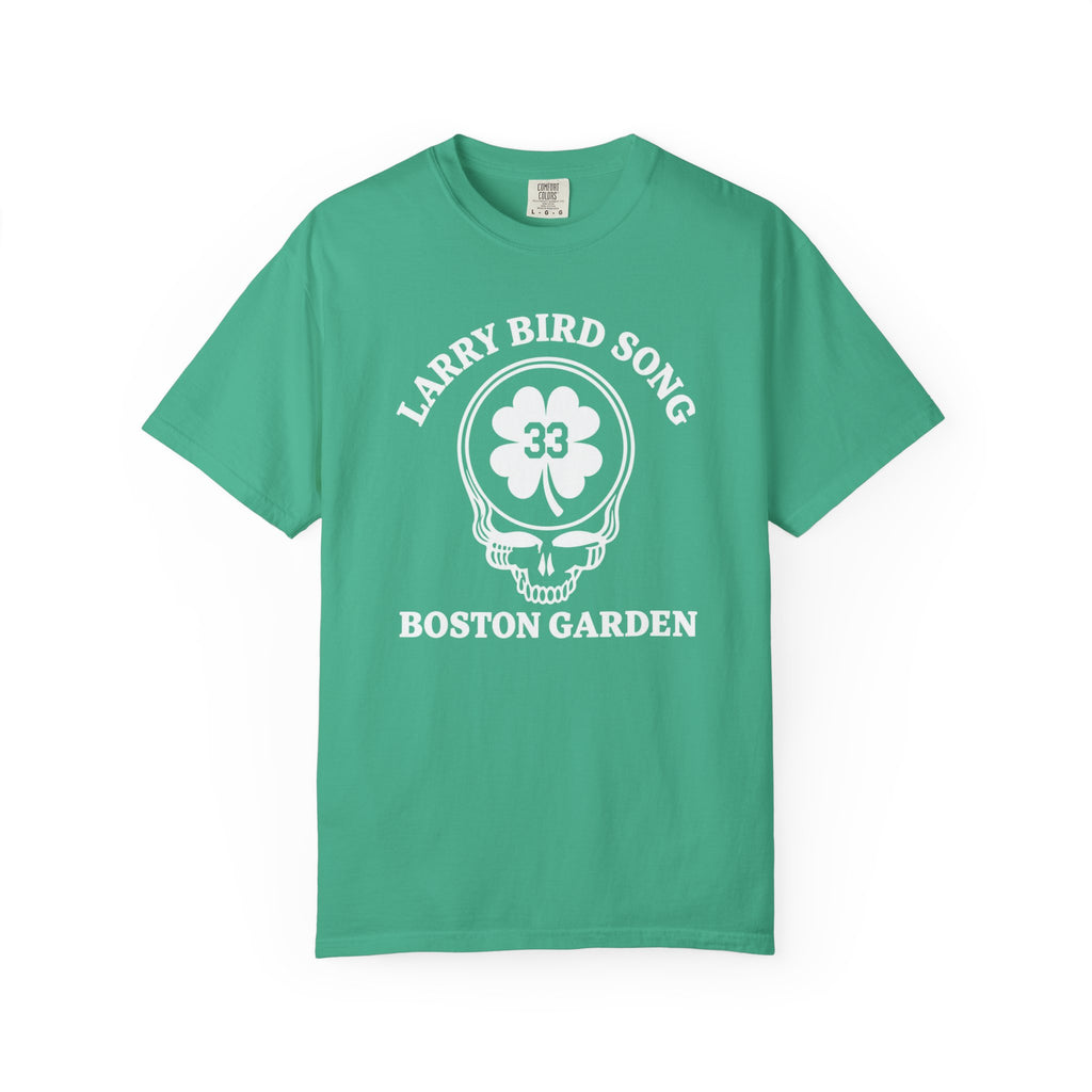 Larry Bird Song - Boston Deadhead t-shirt (Green)