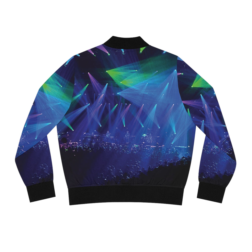 Women's Phish Lights Bomber Jacket (Blue)