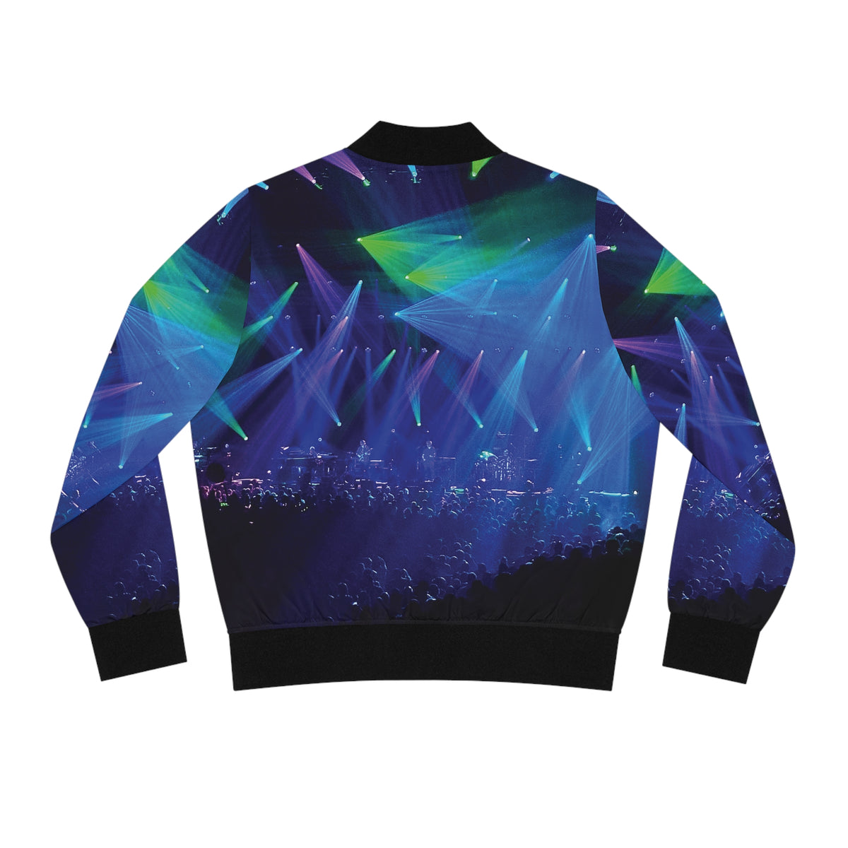 Women's Phish Lights Bomber Jacket (Blue)