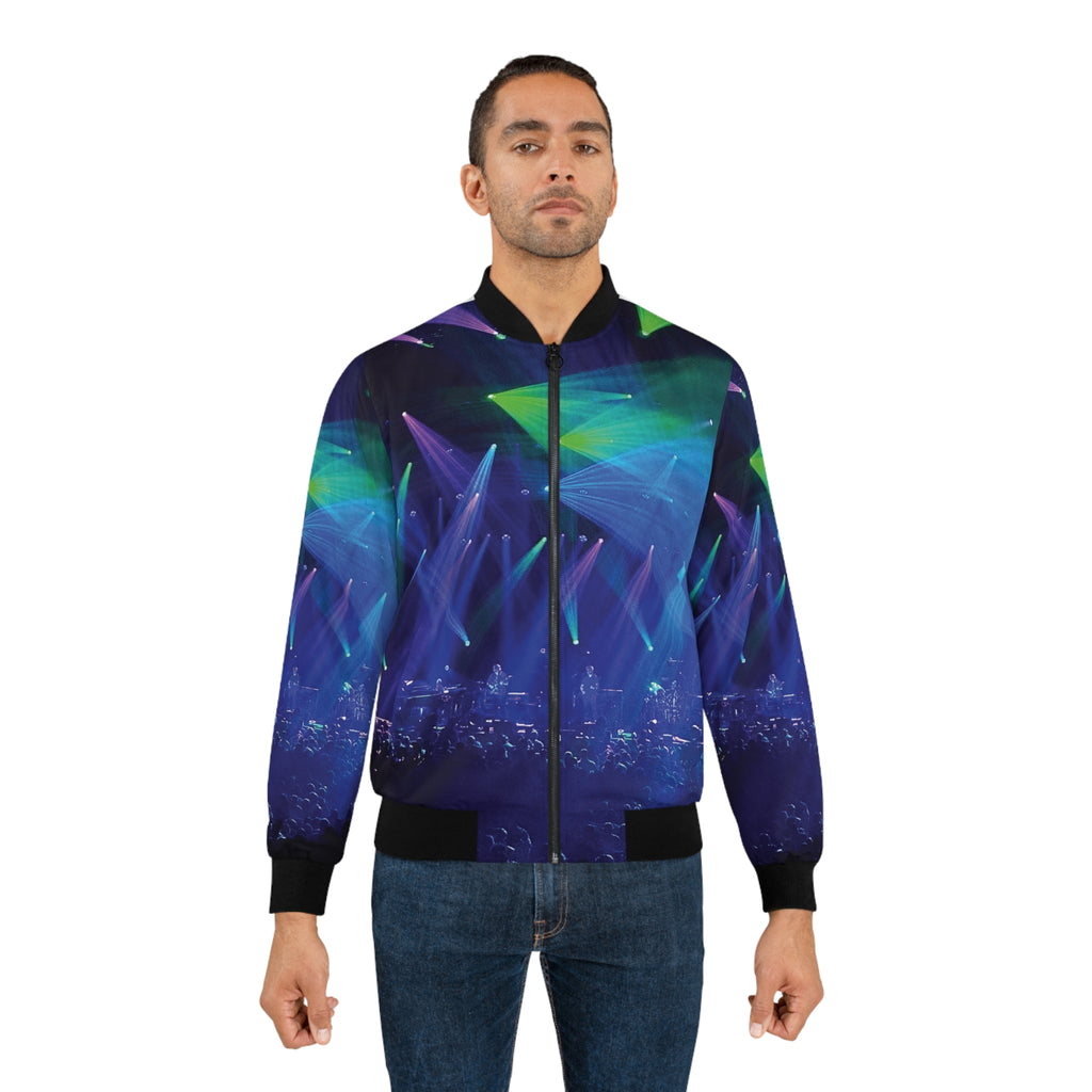 Men's Phish Lights Bomber Jacket (Blue)