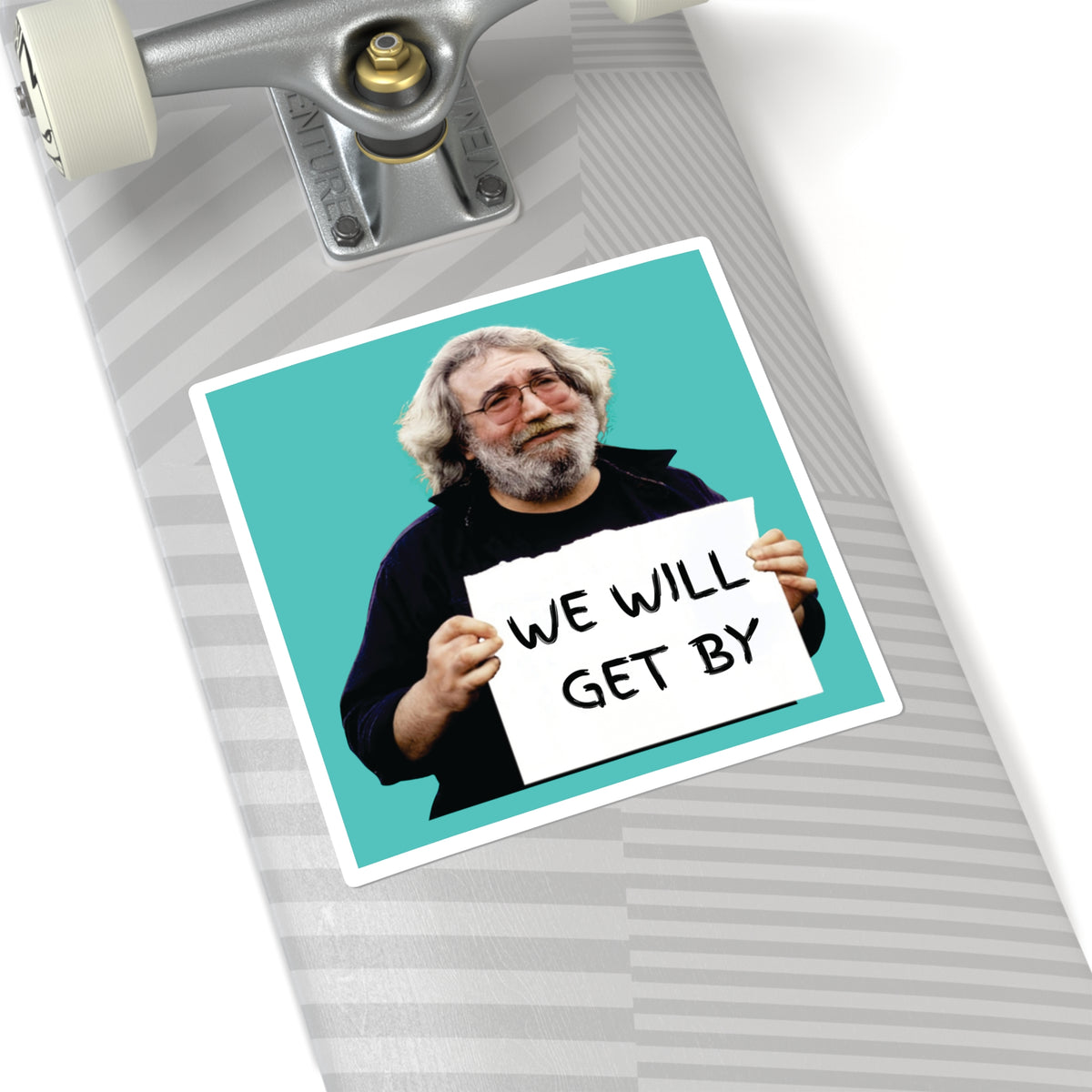 Jerry - We Will Get By sticker