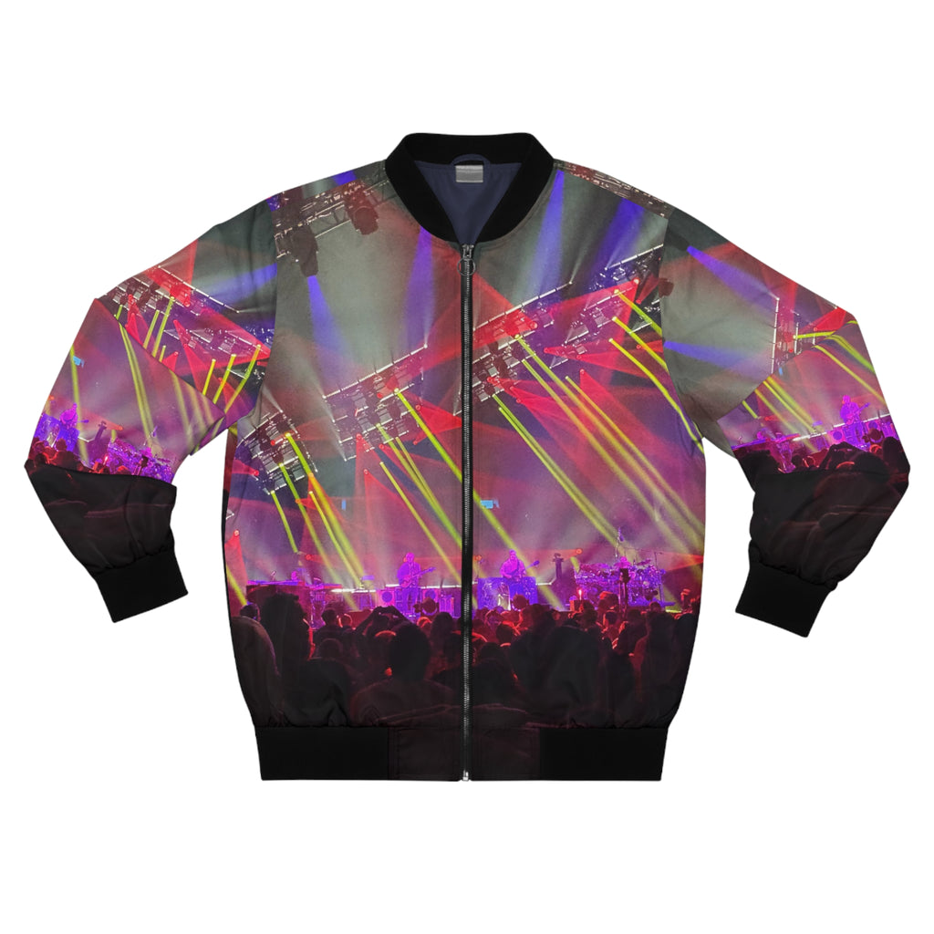 Men's Phish Lights Bomber Jacket (Red)