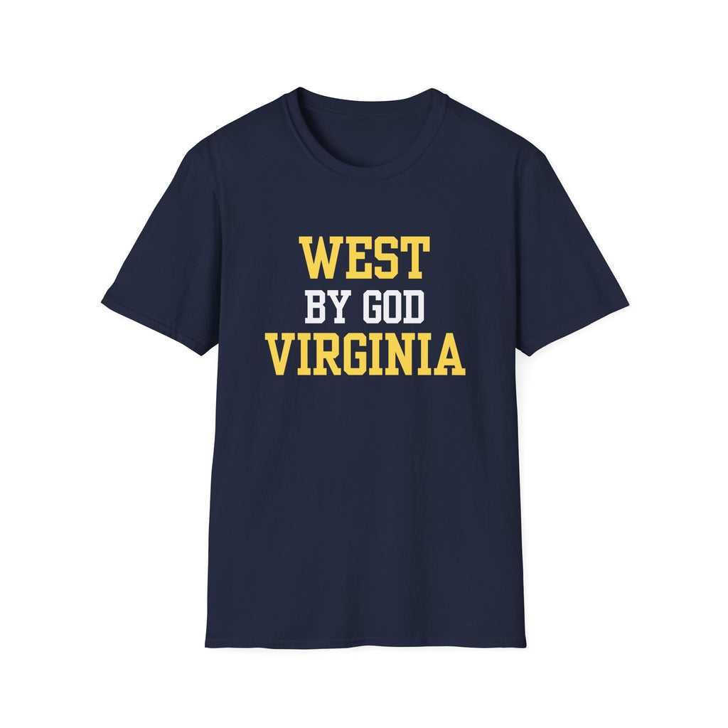 West By God Virginia T-Shirt- WVU Football Tee